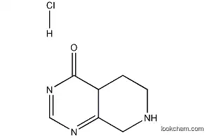 Molecular Structure of 1171334-07-8 (5,6,7,8-Tetrahydropyrido[3,4-d]pyrimidin-4(3H)-one hydrochloride)